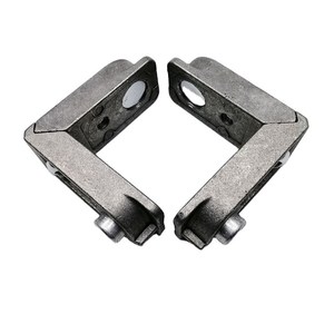 Connecteur d'angle en alliage d'aluminium zingué moulé sous pression, robuste, 49,78x22,39 mm, longue durée de vie, pour la construction et l'<span class=keywords><strong>immobilier</strong></span> - Product Image 5