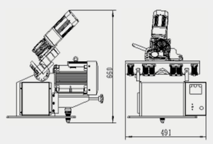 เครื่องลบคมแผ่นโลหะอัตโนมัติ PB-10D แบบตั้งโต๊ะ ขนาดเล็ก - Product Image 3