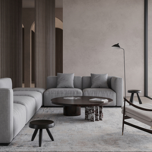 Modern French Rock Plate Wooden Frame Coffee <strong>Table</strong> Minimalist <strong>Black</strong> Side <strong>Table</strong> Set Hotel Living Room Apartment <strong>Sofa</strong> Side <strong>Table</strong> - Product Image 4