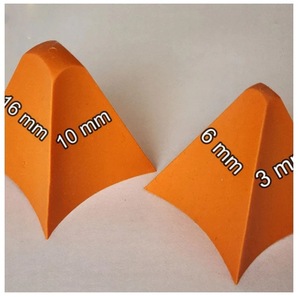 Outil de jointoiement en silicone pour le calfeutrage des plinthes et des garnitures, durable, assure des finitions lisses dans les travaux d'amélioration de l'habitat et la construction <span class=keywords><strong>commerciale</strong></span> - Product Image 2
