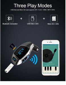 <span class=keywords><strong>Kit</strong></span> de Manos Libres para Auto X5 con Transmisor FM Inalámbrico, Reproductor MP3, Cargador USB Dual y Amplificador Estéreo - Product Image 4