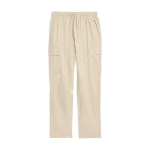 Pantalon en lin élastiqué de haute qualité, facile à porter, pour hommes – Vente chaude - Product Image 2