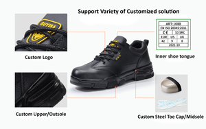 Benzin istasyonu, elektronik fabrikalar için özel Logo mikrofiber deri <span class=keywords><strong>Anti</strong></span> statik su geçirmez güvenlik iş ayakkabısı ayakkabı - Product Image 6