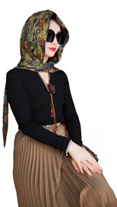<span class=keywords><strong>Pañuelos</strong></span> Hijab Elegantes para Mujer, <span class=keywords><strong>Pañuelos</strong></span> Vintage a Prueba de Sol y Viento, <span class=keywords><strong>Pañuelos</strong></span> de <span class=keywords><strong>Playa</strong></span> para Verano - Product Image 5