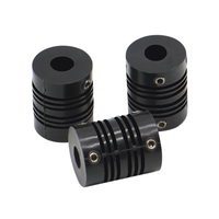 Accouplement d'encodeur en plastique, nylon, alliage d'aluminium, accouplement élastique, accouplement flexible, petit accouplement à enroulement