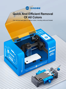 SUNSHINE SS-890B Mini Macchina Laser per Rimozione Schermo per <span class=keywords><strong>iPhone</strong></span> X-17, Rimuove Vetro Posteriore/Supporti/Componenti in Diversi Colori - Product Image 5