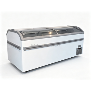 Congélateur coffre compact double face <span class=keywords><strong>Durance</strong></span> de 270 L avec vitre incurvée pour aliments surgelés, produit en usine - Product Image 2