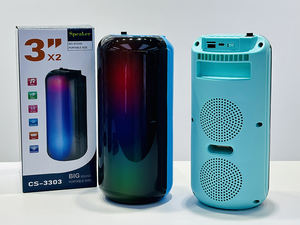 Dual 3 Inch CS-3303 Outdoor Stereo <strong>Speaker</strong> <strong>Mini</strong> <strong>Dj</strong> Soundbar Portable <strong>Speakers</strong> Hi-Fi <strong>System</strong> <strong>Speakers</strong> - Product Image 5