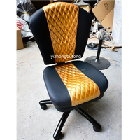 Chaise de jeu de casino réglable en cuir véritable moderne pour salle à manger salon maison bar salle de bain chambre atelier salle poker table