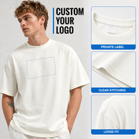 T-shirt unisexe personnalisé en coton 240 g/m² imprimé vintage, décontracté, confortable, été, grande taille, manches courtes, couleur unie, streetwear