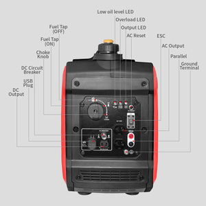 1600w Power Petrol <b>Generator</b> <b>Gasoline</b> <b>Generators</b> for Home DL1800i <b>Generator</b> - Product Image 4