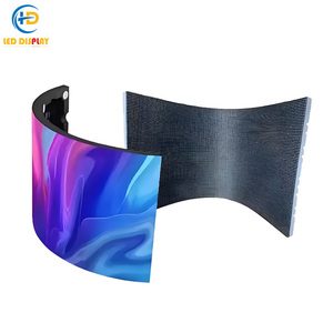 Pared de video LED flexible P1.5 <span class=keywords><strong>para</strong></span> espejos de vestidor de realidad aumentada, tiendas minoristas y centros comerciales con gráficos de animación - Product Image 1