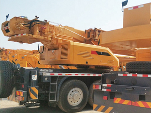 Grue à flèche sur camion QY75K, capacité de levage de 75 tonnes, boîte de vitesses à faible nombre d'heures, nouvelle grue de chantier - Product Image 5