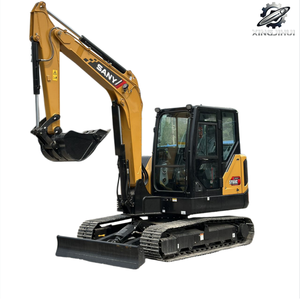 Excavadora de cadenas usada SANY 60C, excavadora de segunda mano de la marca original china, excavadora de cadenas pequeña de 60 toneladas, excavadora usada. - Product Image 4