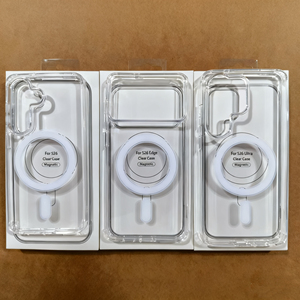 Haute qualité Amason vente en gros <span class=keywords><strong>téléphone</strong></span> magnétique pour Samsun S26 TPU + PC <span class=keywords><strong>coque</strong></span> <span class=keywords><strong>de</strong></span> <span class=keywords><strong>téléphone</strong></span> <span class=keywords><strong>de</strong></span> Charge sans fil transparente pour Sam S26series - Product Image 6