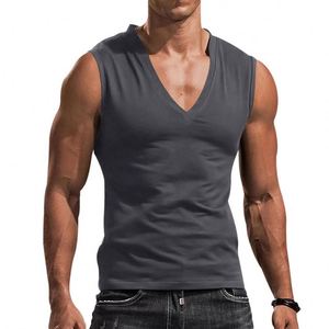 Gilet con scollo <span class=keywords><strong>a</strong></span> V stampato con logo personalizzato all'ingrosso per gli uomini sport e Fitness asciugatura rapida <span class=keywords><strong>Ves</strong></span> - Product Image 2