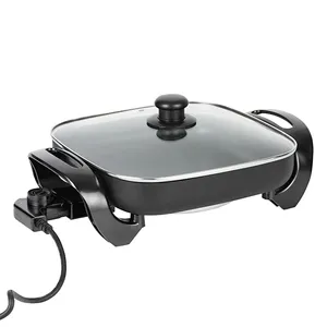 Household multifunctional small appliances non stick electric frying pan hotpot 3030B