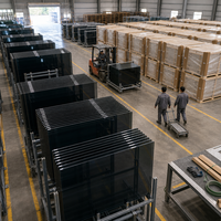 Schwarz-Grau Getöntes Gehärtetes Glas 4mm 5mm 6mm 8mm 10mm CE SGCC für Fenster Vorhangfassade Raumteiler Fassade Maßanfertigung