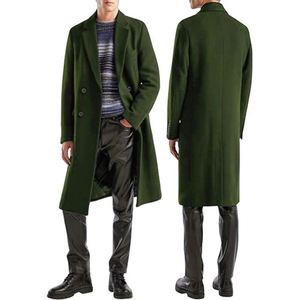 Manteau trench double-boutonnage pour <span class=keywords><strong>homme</strong></span>, nouvelle collection printemps-automne, veste élégante et tendance, style <span class=keywords><strong>anglais</strong></span>, long pardessus pour <span class=keywords><strong>homme</strong></span> - Product Image 4
