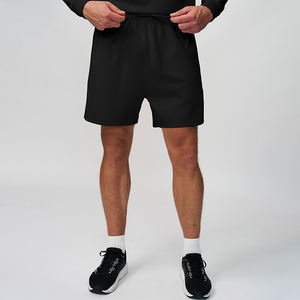 <span class=keywords><strong>Pantaloncini</strong></span> da Uomo in Cotone <span class=keywords><strong>con</strong></span> Logo Personalizzato, Coulisse e <span class=keywords><strong>Tasche</strong></span>, Taglie Oversize per Corsa, Escursionismo, <span class=keywords><strong>Calcio</strong></span>, Allenamento, <span class=keywords><strong>Pantaloncini</strong></span> Casual - Product Image 2