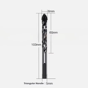 Jeu de forets multifonctionnels en acier inoxydable pour le perçage des métaux, forets en carbure haute dureté - Product Image 2
