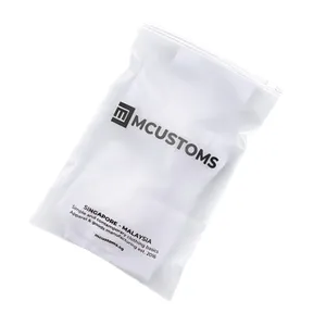 Custom Opp PVC רוכסן אריזה בגדי תיק עם לוגו שלך בגדי אריזה מול תיק שמלת פלסטיק pe polybag