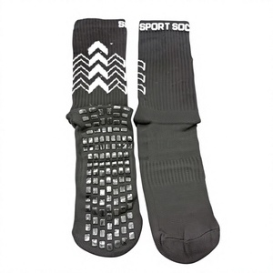 Non Slip Yoga Pilates Running dance Sports <b>Socks</b> White Ankle <b>Length</b> Anti Slip Dot Pattern Cotton Nylon spandex Knitted Adult - Product Image 1