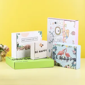 Customize Clothing Mailer Box Printing Clothes Apparel Packaging Boxes Corrugated Custom Underwear Boxes With Logo Packaging