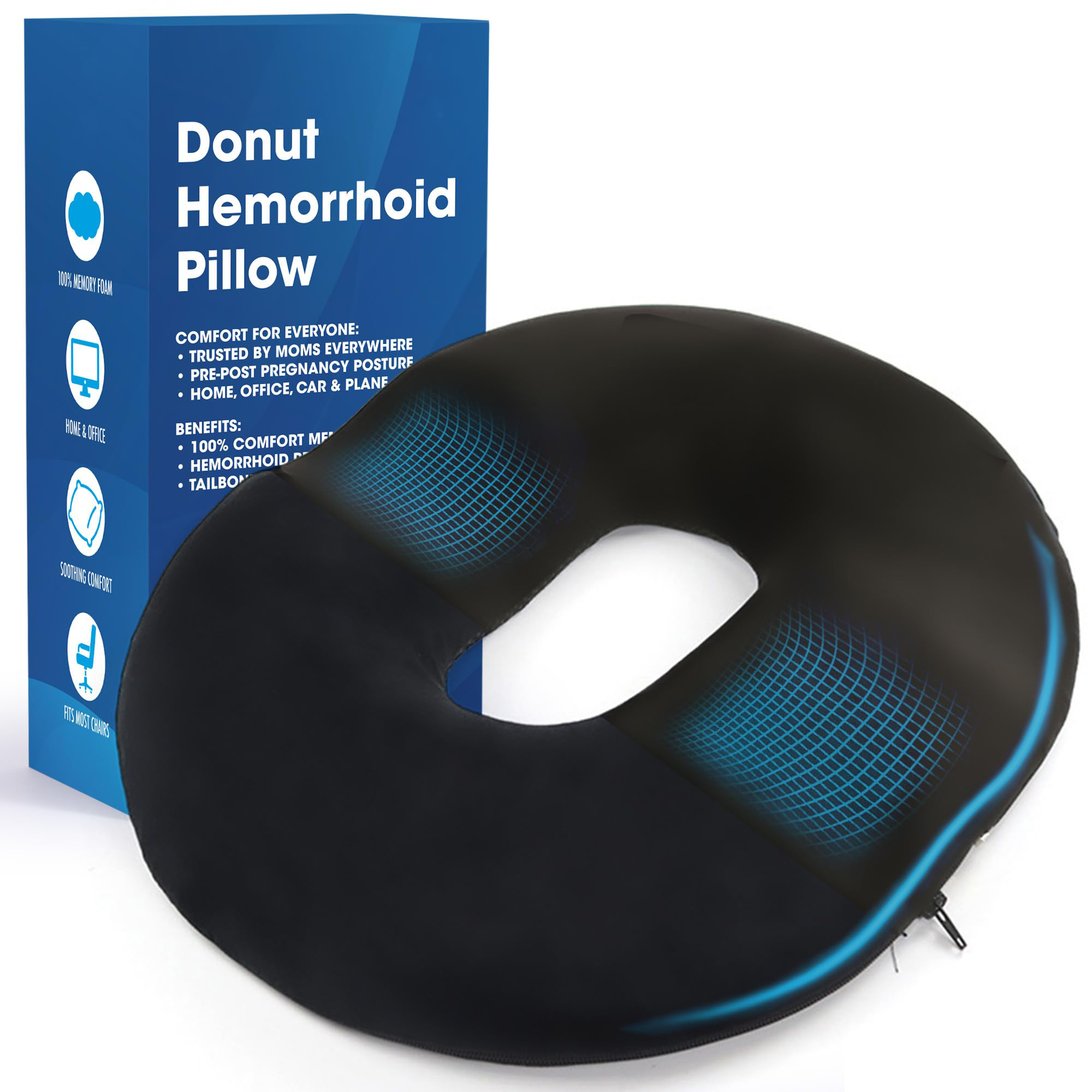 Donut Pillow Best Prostate Chair Cushion Orthopedic Doughnut
