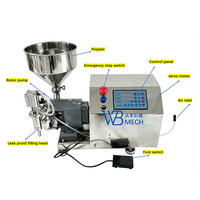 Machine de remplissage rotative à pompe pour liquides et pâtes à haute viscosité en acier inoxydable, idéale pour crème et miel - Offre Spéciale