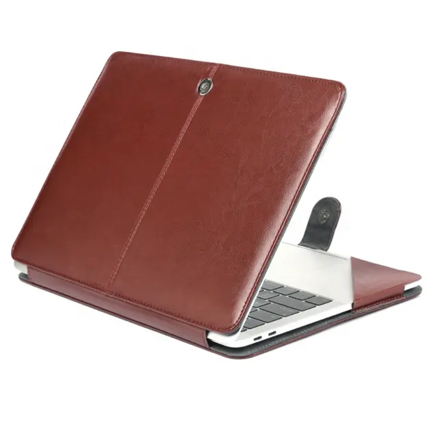 Factory Offered Flip Protective PU Leather Case For Macbook Laptop Air 11.6inch 12inch Rita High Quality Unique Carrying Bag