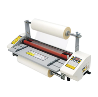 Vente Chaude Plastifieuse Manuelle Double Face à Vitesse Réglable pour Plastification à Chaud et à Froid A2 A3 A4