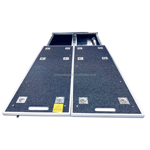 Tiroirs arrière en aluminium coulissants 4X4 pour le camping Ford F150, système de tiroirs 4Wd de rangement de lit de camionnette - Product Image 1