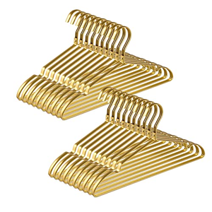 Perchas de Aluminio Impermeables para Organización de Armarios, Perchas Antideslizantes y Resistentes a la Oxidación con Ranura - Product Image 1