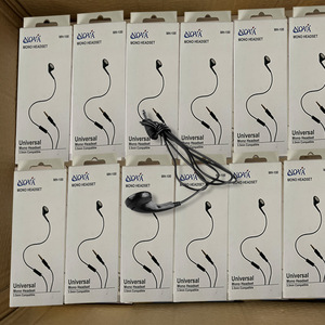 Cuffie monouso regalano auricolari monouso con lato singolo lato Mono auricolari con auricolari a basso prezzo - Product Image 2