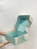Boîtes d'expédition pliables personnalisées écologiques en carton ondulé pour la décoration intérieure, boîtes imprimées, emballages en gros, boîtes cadeaux personnalisées avec logo