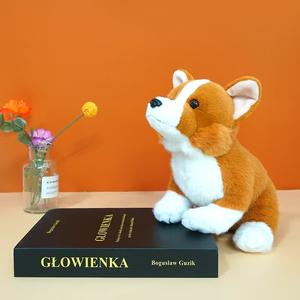 Ventes en gros OEM Jouets en peluche <span class=keywords><strong>Corgi</strong></span> réalistes Jouets en peluche mignons pour chiens Compagnons de compagnie Poupées personnalisées Chiots réalistes pour enfants - Product Image 4