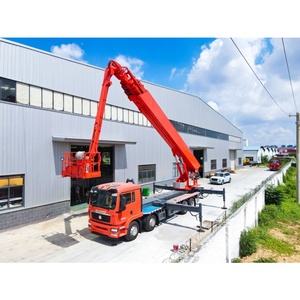 Sinotruk Sitrak 8*4 воздушная Рабочая платформа 53 м телескопическая стрела с летающей рукой и ведром - Product Image 6