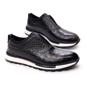 รองเท้าหนังแท้สไตล์อ็อกซ์ฟอร์ดสำหรับงานแต่งงานและงานเลี้ยงอย่างเป็นทางการระดับไฮเอนด์ของผู้ชาย - Product Image 4