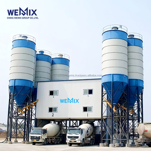 Hzs180 m3/h कंक्रीट बैचिंग संयंत्र तैयार मिश्रण स्थिर कंक्रीट उत्पादन लाइन मशीनरी क्यूबिक मीटर कंक्रीट मिश्रण संयंत्र - Product Image 1