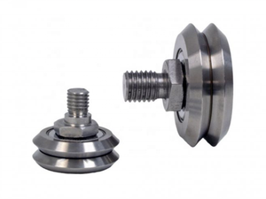 T1 V-Rail Linear Rail-V-<b>Guide</b> VRSD1-012 Bearing for Size 1 V-Wheels-Length 12in <b>Drilled</b> Stainless Steel V Tracks Linea - Product Image 3