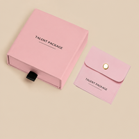 Caja de Joyería Moderna de Lujo Hecha a Mano con Impresión Personalizada, Caja de Regalo de Cartón Rígido para Pulseras