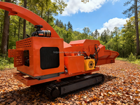 Broyeur de branches d'arbres de marque chinoise renommée, déchiqueteuse de bois pour jardin et ferme, petite machine à broyer le bois, concasseur de feuilles de palmier en promotion