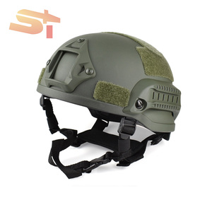 Casco Táctico SIKE Edición Action, Ligero, Tipo <span class=keywords><strong>Y</strong></span> con Ranuras, 4 Puntos de Suspensión, Origen Sichuan, Equipo CS FAST - Product Image 2