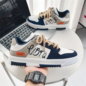 Nueva Llegada Coreano Caminar Estilo Hombres Zapatos Casuales Verano Adolescentes Estudiantes Uso Diario Skateboard Zapatos - Product Image 3