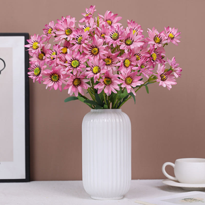 Flor de Margarita Artificial Realista de Seda al por Mayor de Fábrica para Decoración de Bodas, Eventos y Fiestas en el Hogar - Product Image 5