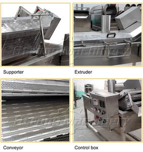 เครื่องทอดตอติญ่าชิปสำหรับอุตสาหกรรมเครื่องทอดและเครื่องทอดมันฝรั่ง - Product Image 4