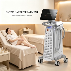 Producto de Tendencia 2026, Máquina de Depilación Láser de Diodo de Cuatro Longitudes de Onda 808nm, 755 808 1064nm, Dispositivo de Belleza para Depilación con Enfriamiento por Hielo 2026 - Product Image 3