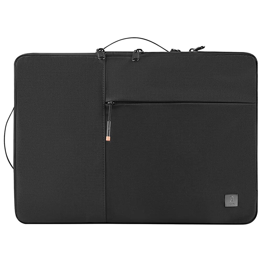 WiWU New Nylon Anti Shock Computer Case Laptop Travelling Bag Black Case Mac Book Pro 13