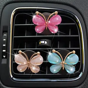 Wholesale Personalized Beautiful Butterfly Perfume Car Air Freshener Car Accessories Air Fresheners